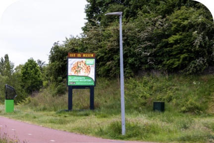 Digitaal billboard Assen Noord
